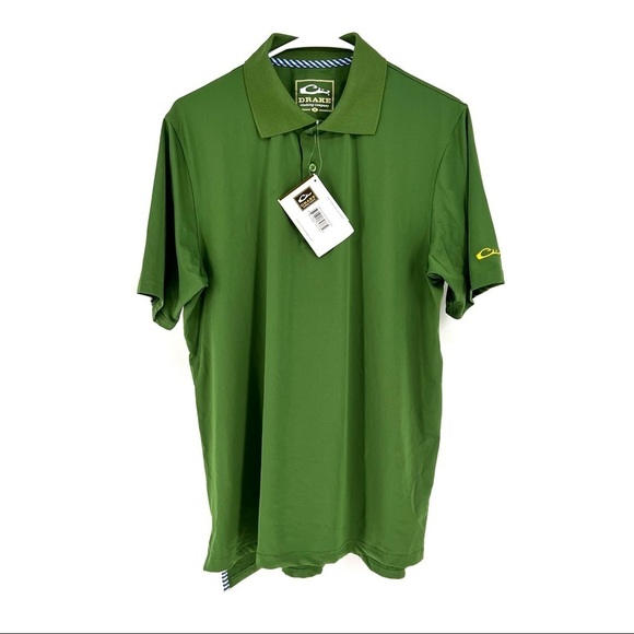 Drake Men's Performance Short Sleeve Stretch Polo - S - Picture 2 of 6